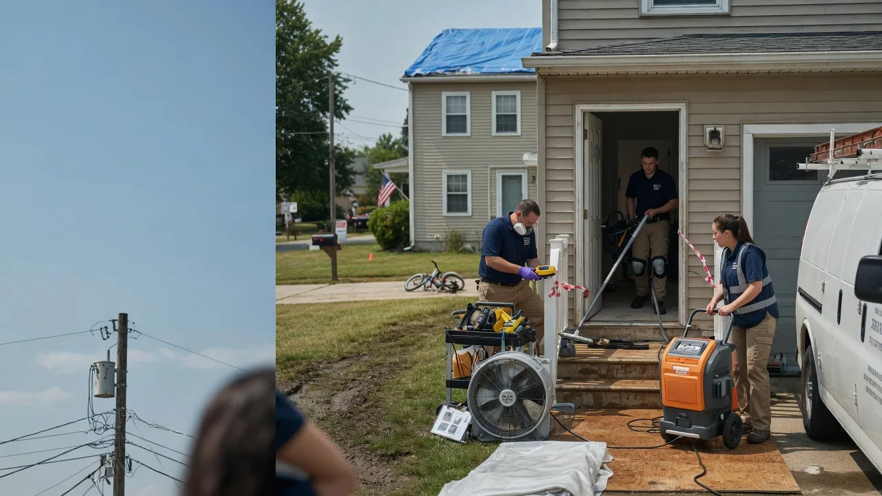 Water Damage Repair in Delaware near me